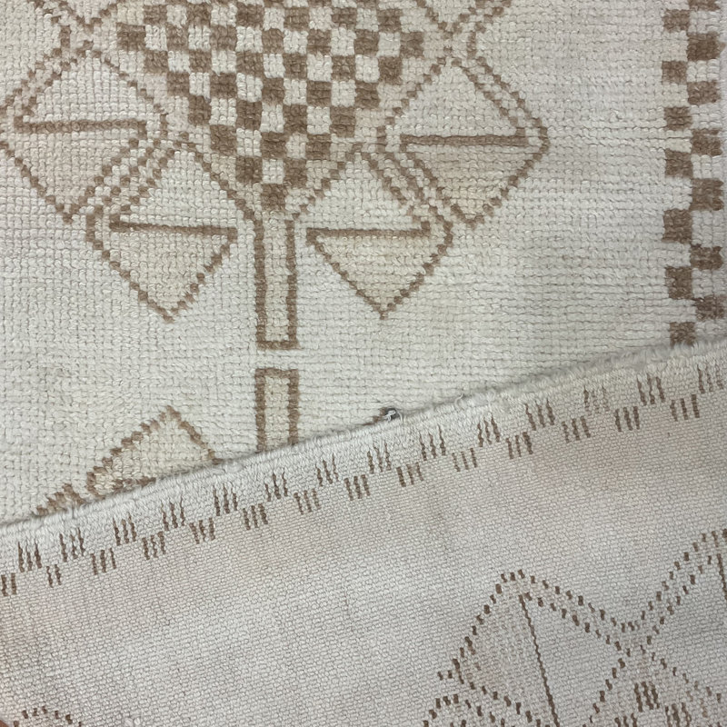Bungalow Rose Handmade Turkish Oushak Wool Runner