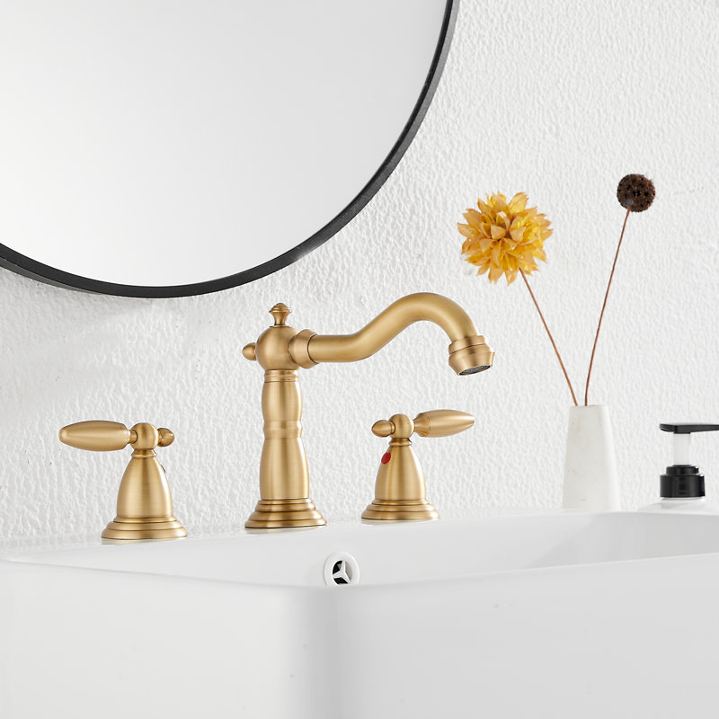 Bathroom Faucet, Antique Brass