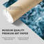 «Beach and Coastal Ocean Waves», impression nautique sans cadre
