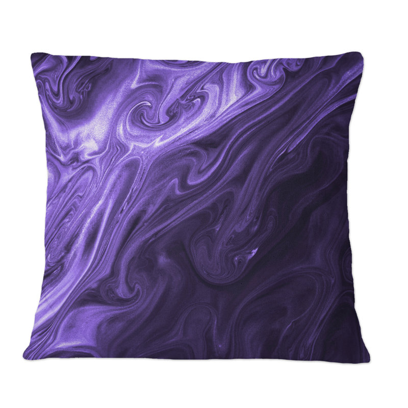 Coussin décoratif Ultra Violet, 16 po x 16 po