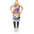 No Pattern Bib Apron