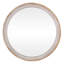 Miroir mural 30 po rond en bois massif de style campagnard, miroirs décoratifs rustiques Boho pour salle de bain, miroir mural Shabby Chic pour vestibule de salle de bain