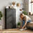 Shoe Cabinet with 3 Flip Drawers, Modern Narrow Freestanding Shoe Organizer with Large Capacity for Entryway,Hallway, Living Room, Black-991323626