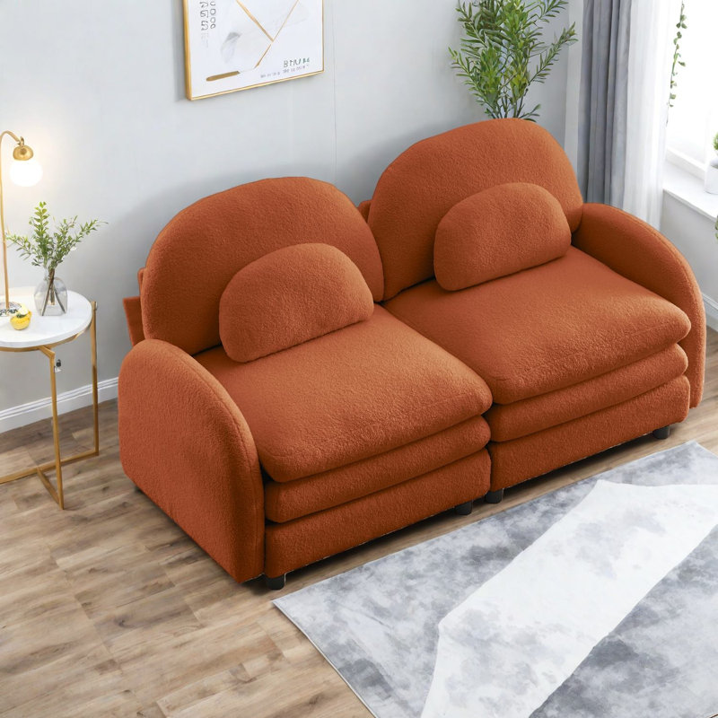 Causeuse incurvée 2 places Cloud Comfort