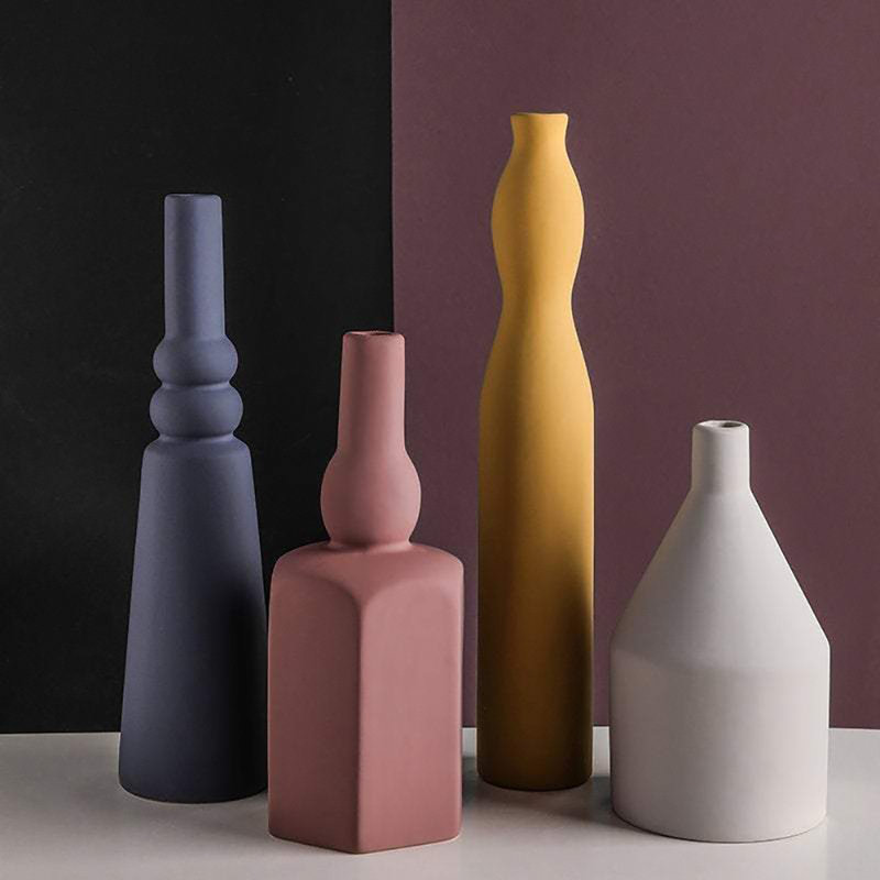 Vase de table en céramique Moxley