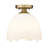Shell Semi-Flush Mount