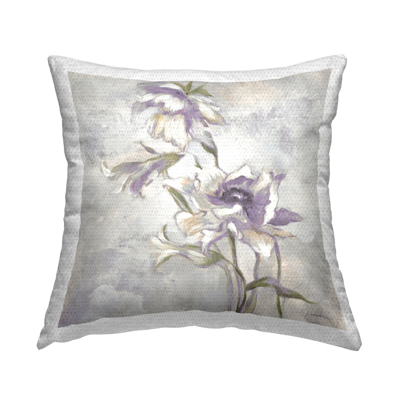 Housse et insert de coussin décoratif carré en polyester pour l'intérieur et l'extérieur