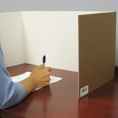 White Desk Dividers