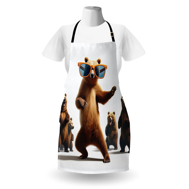 No Pattern Bib Apron