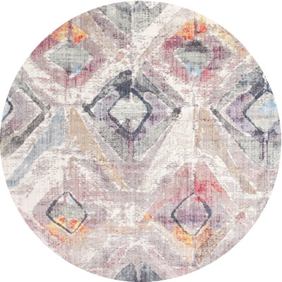 Tapis gris/bleu marine contemporaine