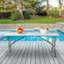 72" Plastic Rectangular Folding Table