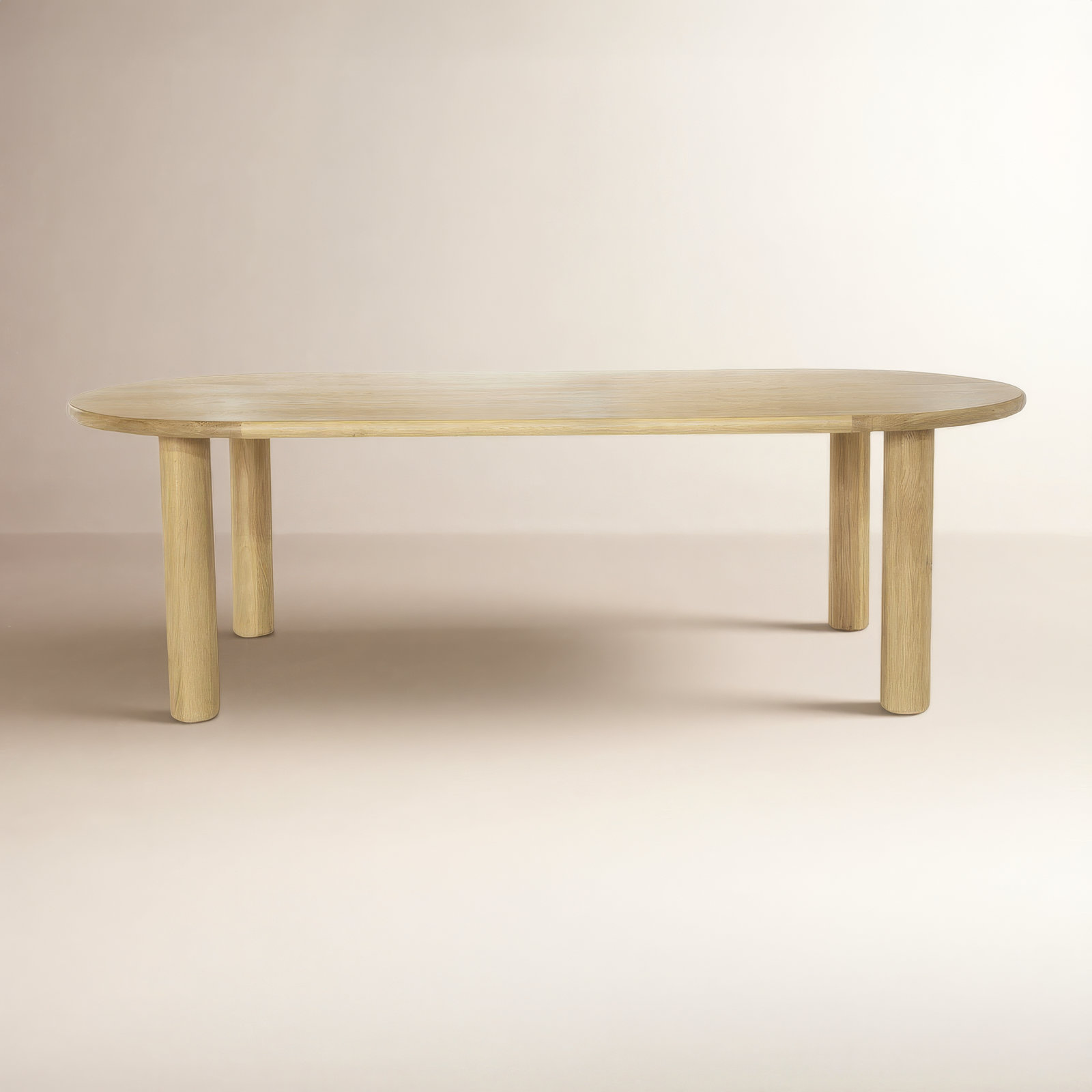 Tully Oval Dining Table, 96" L x 42" W