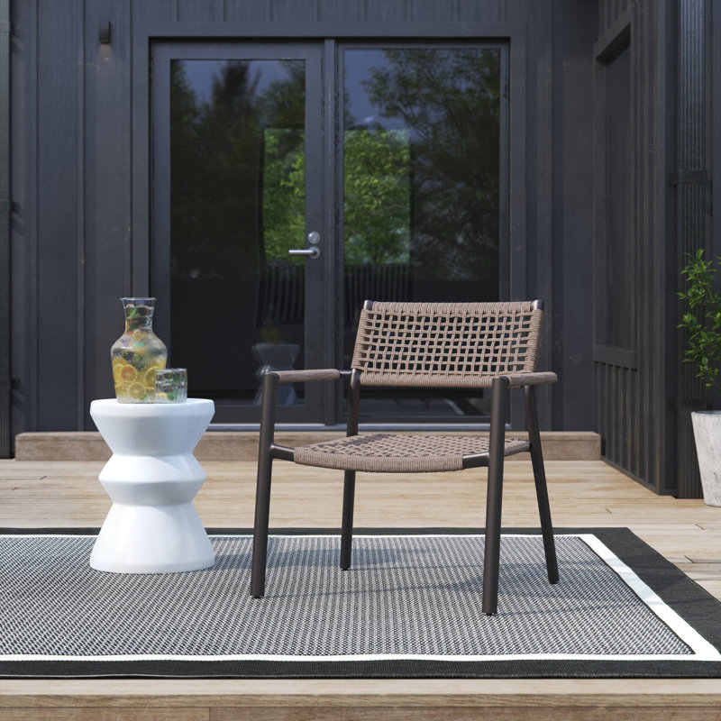 Chaise longue d'extérieur June Rope