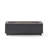 40" Outdoor 50,000 BTU Rectangular Iron Propane Fire Pit, Dark Grey (Tank Cover Not Included)