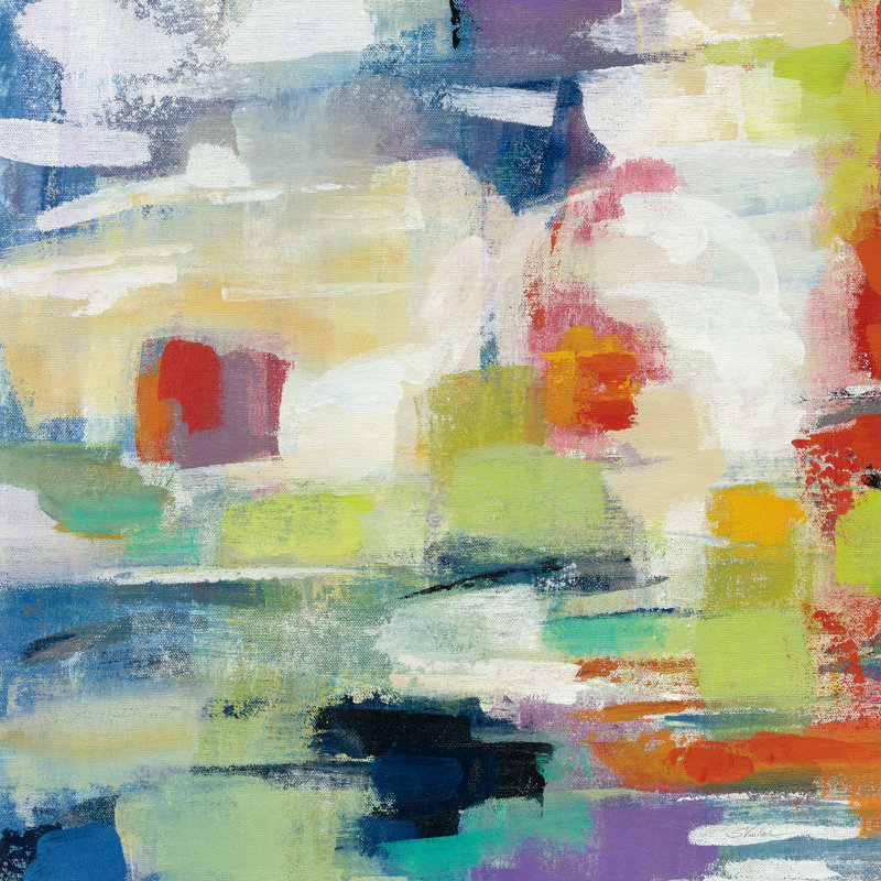 Island Town II by Silvia Vassileva - Wrapped Canvas Art Prints, 30cm H x 30cm W x 3.8cm D