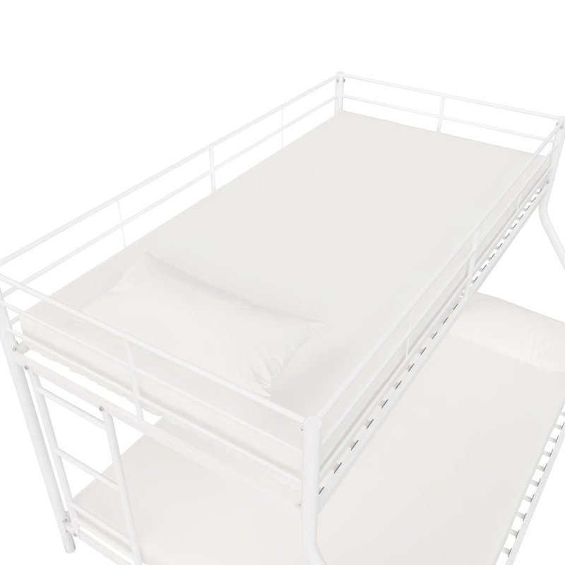 Jefferson Kids Twin Over Full Bunk Bed, White