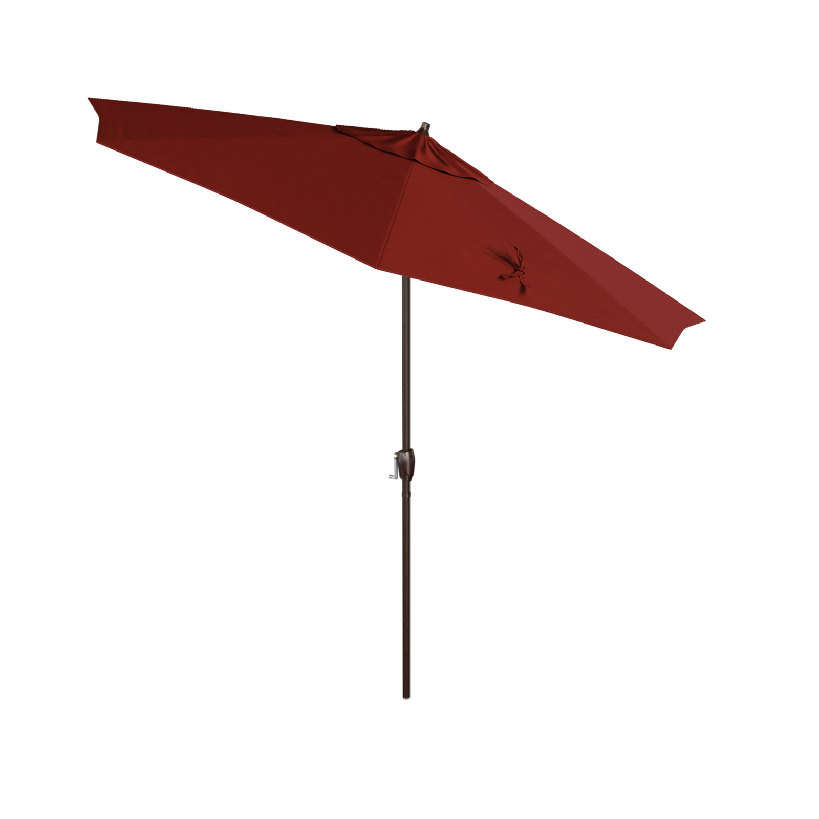 Stevie 108'' Outdoor Umbrella, Red- Olefin