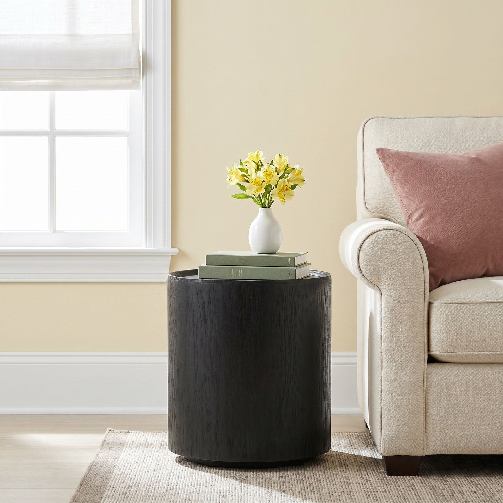 Thibault Drum End Table
