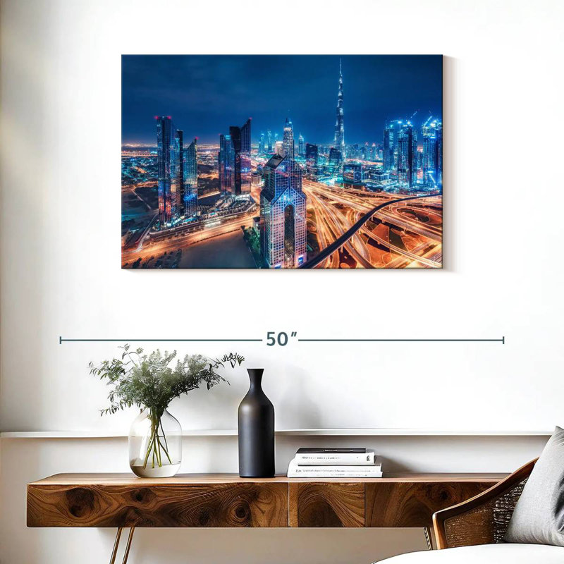 Sireci Futuristic Dubai Skyline