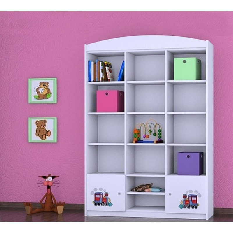 Asa 183cm H X 132cm W Kids Cube, White