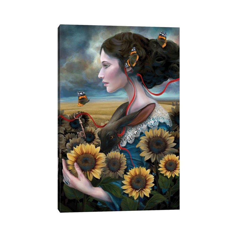 Sunny 1 Piece Wrapped Canvas Wall Art, 101.6 cm H x 66.04 cm W