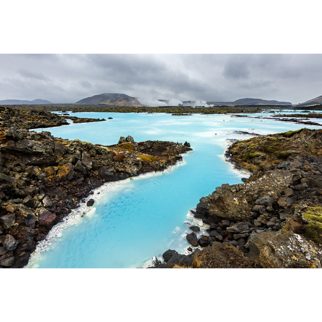 Blaue Lagune - Leinwandbild