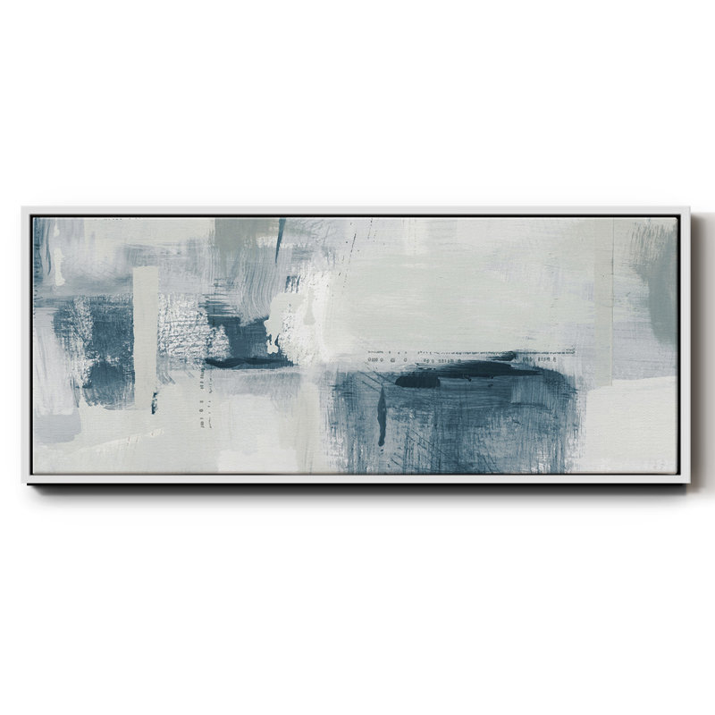 Blue Tides- Framed Canvas