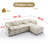 Kujtesa 4 Piece Upholstery Modular Sectional-105385991