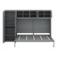 Lit escamotable mural avec armoires Murphy-544792934