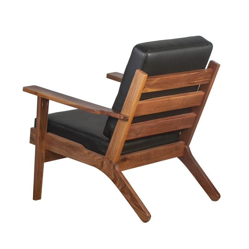 Deaver Faux Leather Accent Chair