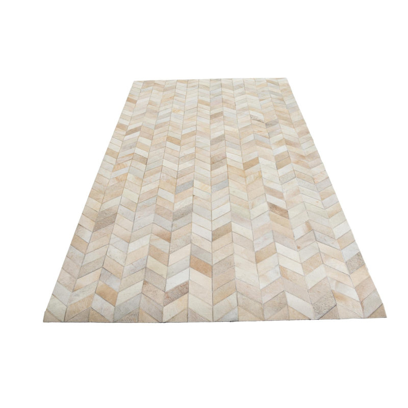 Tapis brun clair Juliana