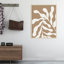 Erminia " Retro Matisse Inspired Abstract Botanical 1 Beige " by The Creative Bunch Studio-71907516-71907514