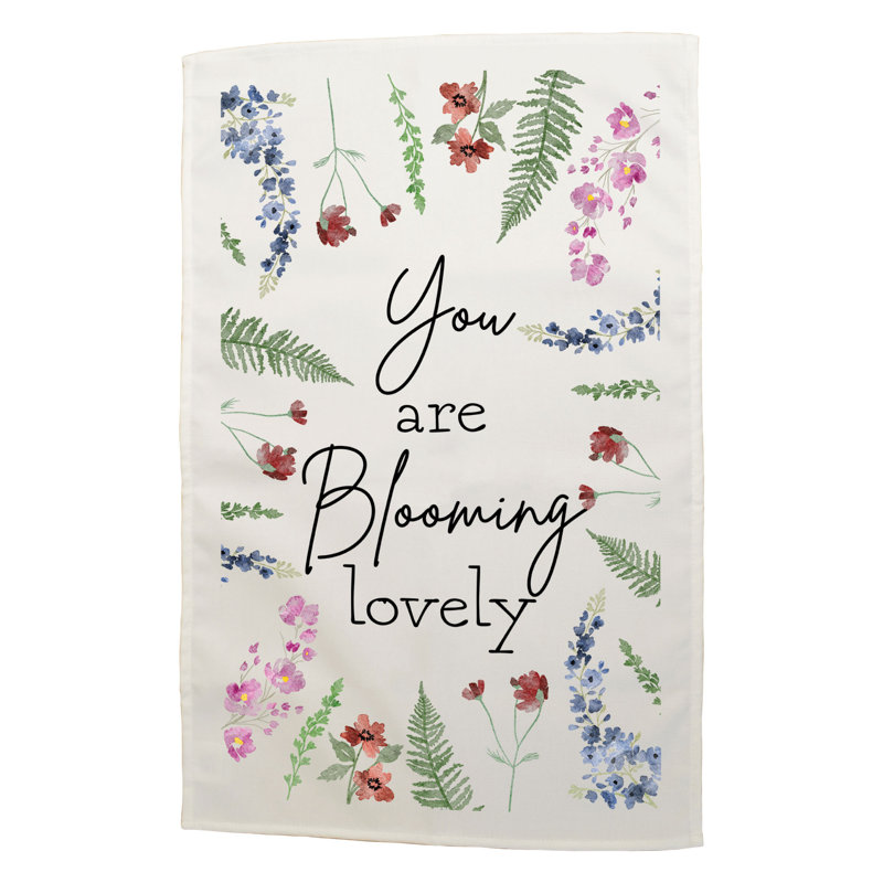 Youra Floral Tea Towel Kitchen Towel