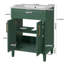 Meuble-lavabo 24 po avec lavabo en céramique pour petites et moyennes toilettes-481467396