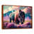Brown Floater Framed