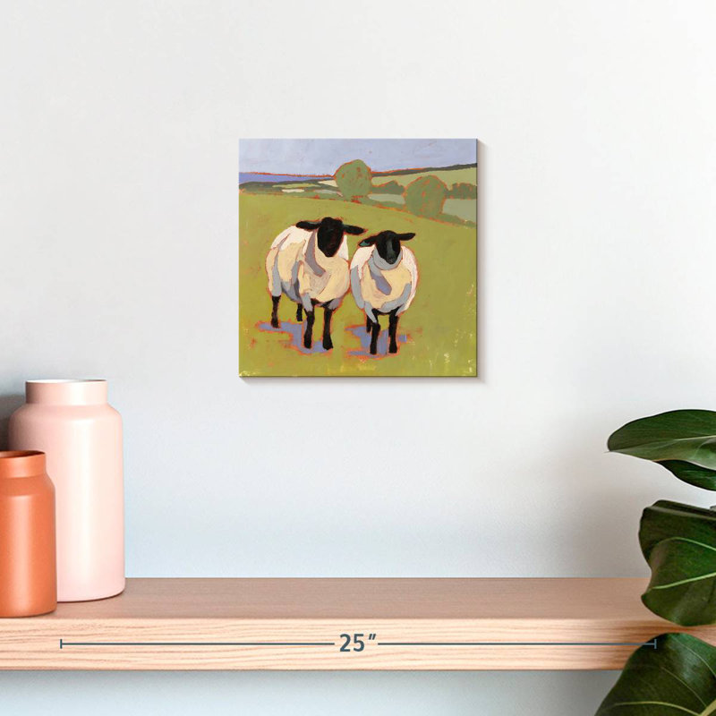 Brampt Suffolk Sheep I, 10" H x 10" W