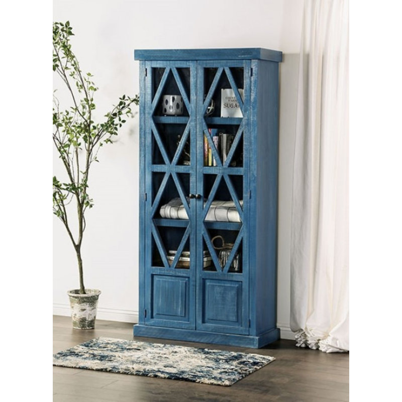Vaisselier Antionne, Bleu denim
