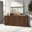 Alston 68" Wide Rectangular Fluted Buffet Table-843749257