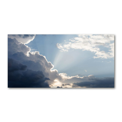 Clouds In The Sky - No Frame Print on Canvas