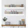 Emerald Lee 2 Piece Oak Floating Shelf
