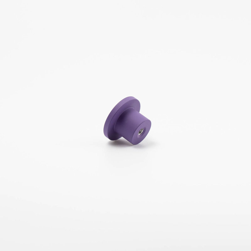 1" Diameter Circle Knob, Royal (Purple)