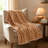 50 x 70" Handcrafted Cotton Soft Textured Quilted Throw Blanket 