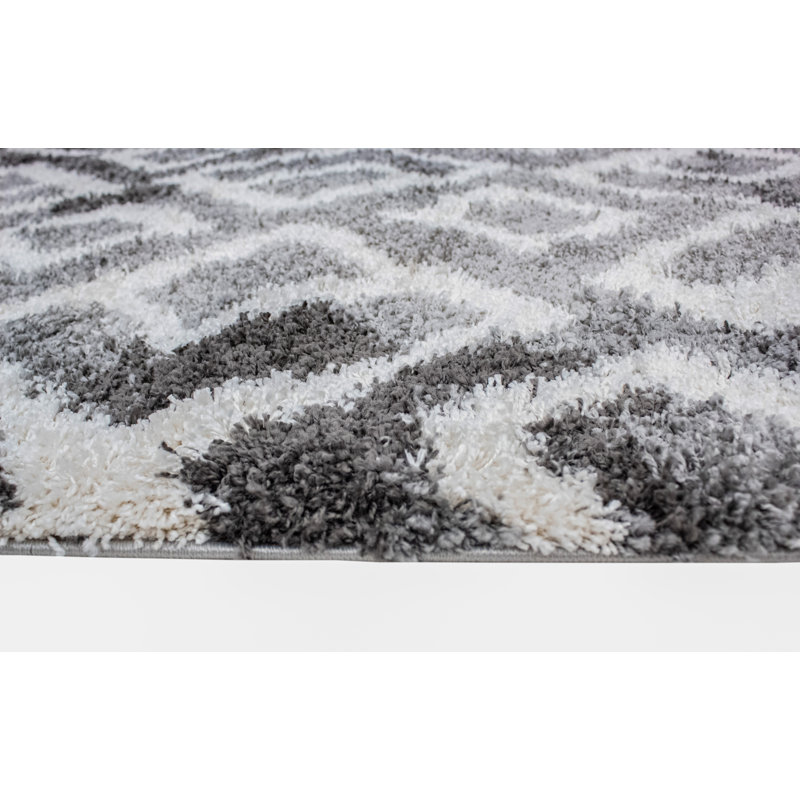 Asay Geometric Indoor Rug, Rectangle 7'10" x 10'