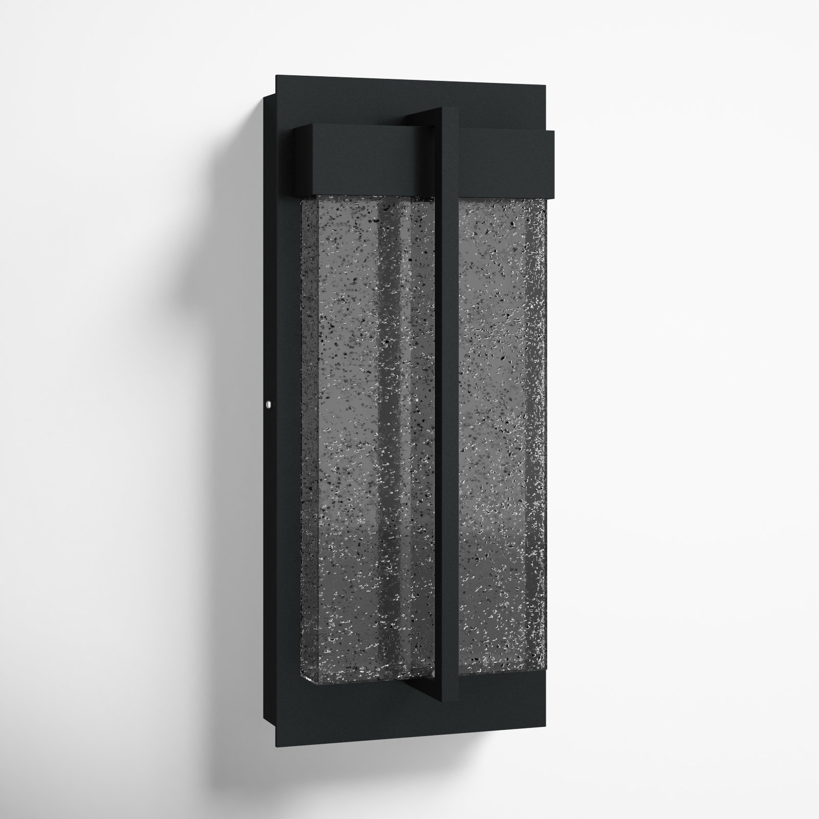 Ayoka Single Light Outdoor LED Wall Light, 16" H x 7" W x 7" D