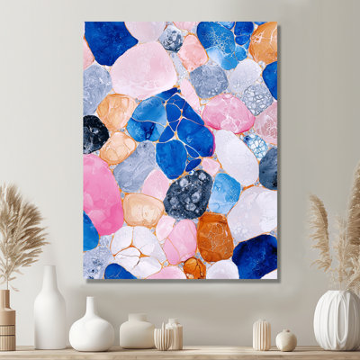 Rose et bleu Echo of Stones