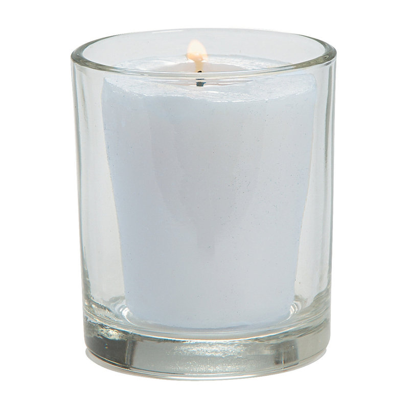 10.8'' H Glass Tabletop Votive Holder