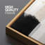 «Black and White Abstract Gold Line Modern Contemporary», impression sur toile encadrée très grande-100937283-111695710