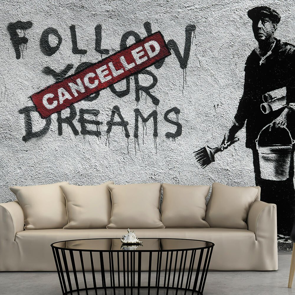 Fototapete Dreams abgebrochen (Banksy) 280 cm x 400 cm