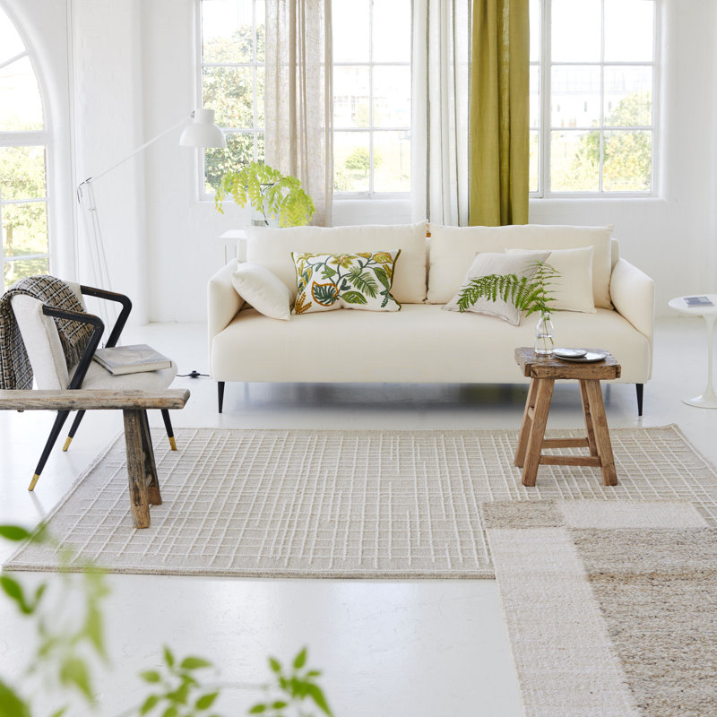 Mayenne Natural Rug, Rectangle 6'7" x 9'10"
