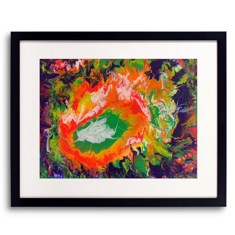 «Mood» par Alicia Lopez, H 17,25 po x l 21,25 po x P 0,875 po